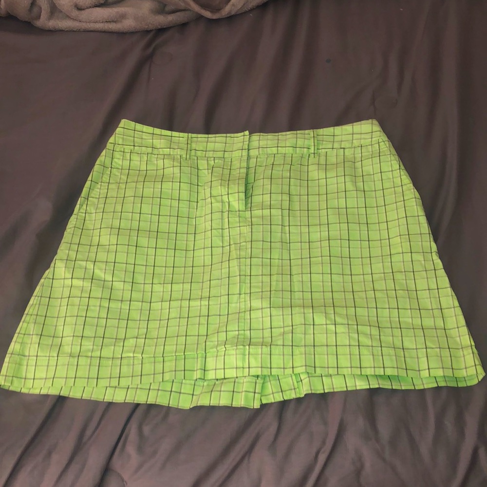 plaid mini skirt - perfect condition
